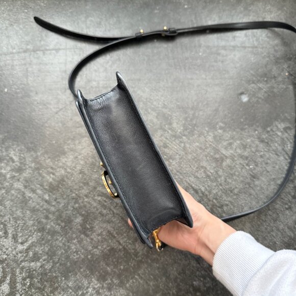 J.W.ANDERSON Logo metal fittings shoulder bag black - Picture 4 of 7